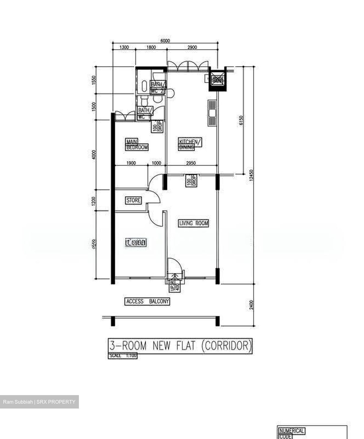 Blk 704 Chong Pang Green (Yishun), HDB 3 Rooms #618677031
